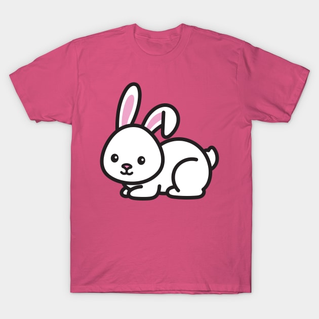 Cute Bunny T-Shirt by yellowline